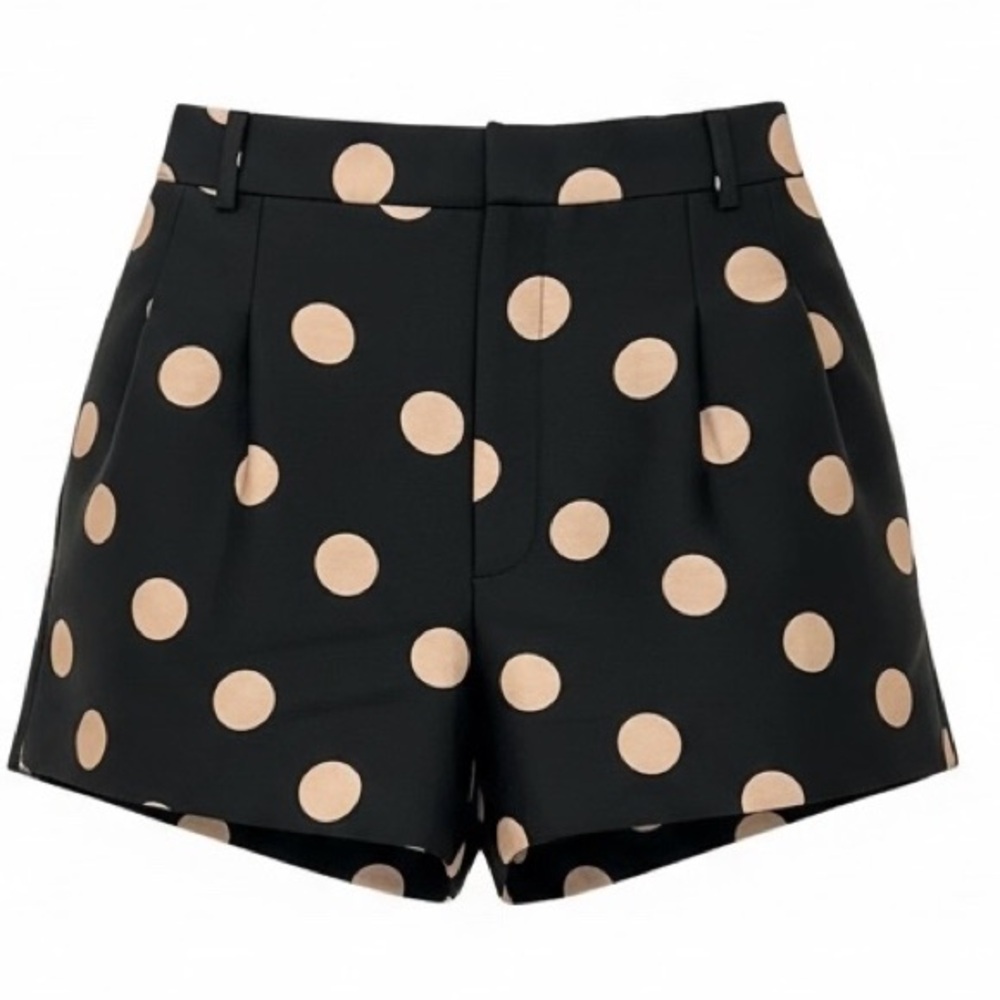 Red Valentino polka dot short